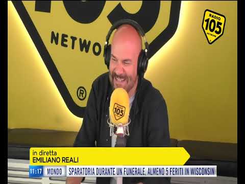 Emiliano Reali con “Bambi. Storia di una metamorfosi” a RADIO 105