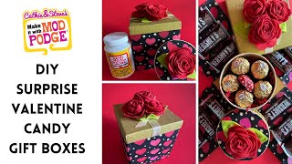 Surprise Valentine Candy Gift Box