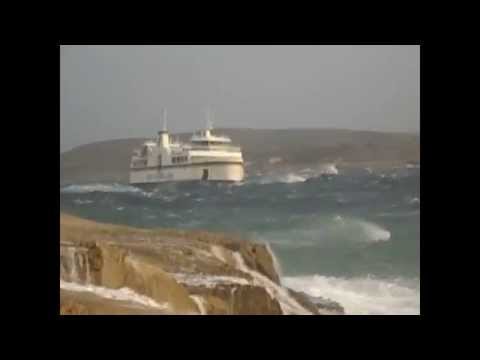 Tempo ruim, canal de Gozo, 28 de dezembro de 2014