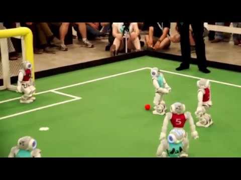 Must See: RoboCup 2014 Brazil Semi Final: NaoTeam HTWK vs. UChile -- 5:4