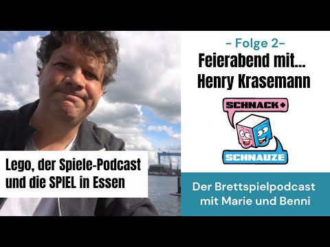 Schnack und Schnauze [Podcast] - Folge 2: Feierabend mit... Henry Krasemann von Klemmbausteinlyrik