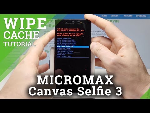 Remove Cache Data on MICROMAX Q348 Canvas Selfie 3 - Cache Data Reset