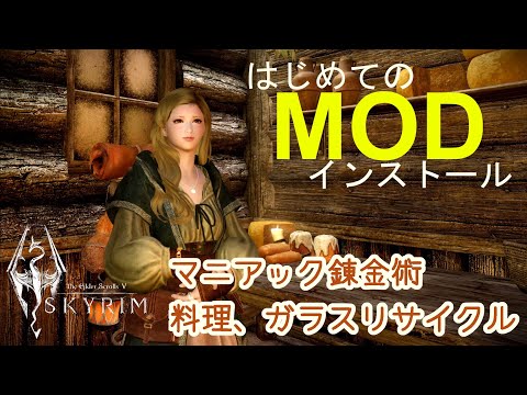 マニアックな錬金術を究めよう！【The Elder ScrollsⅤ Skyrim PC SE版】Mod Install Diary 17 Recycle, Alchemy challenge etc