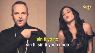 Miguel Bosé - Aire Soy ft. Ximena Sariñana (Karaoke) | CantoYo