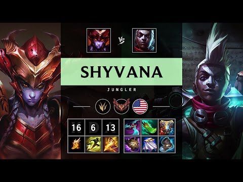 Shyvana Jungle vs Ekko - NA Grandmaster Patch 25.14