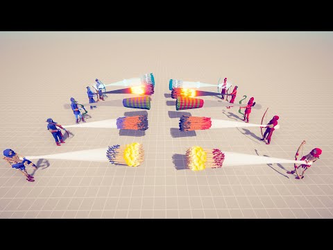 5x EVERY GOD vs ITSELF - Totally Accurate Battle Simulator TABS