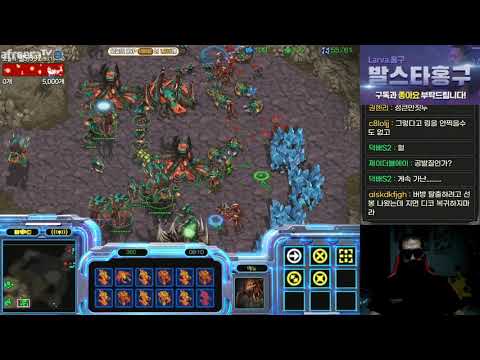 [25.2.21] SC:R 1v1 (FPVOD) Larva (Z) vs Mini (P) Eclipse