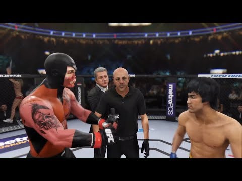 Scorpion vs. Bruce Lee (EA sports UFC 3) - Crazy UFC 👊🤪