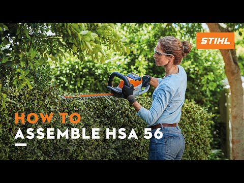 Stihl HSA 56 w/ AK 10 Battery & AL 101 Charger in Kerrville, Texas - Video 3
