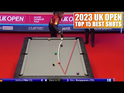 TOP 15 BEST SHOTS | UK OPEN 2023  (9-Ball Pool)