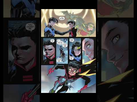 Damian Wayne and Nightwing are the best duo in comics #batman #nightwing #robin #batmanandrobin