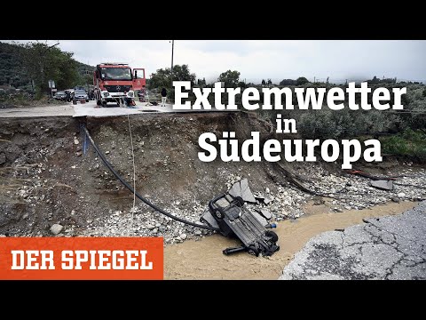 Extremwetter in Südeuropa: Rekordregen mit fatalen Folgen | DER SPIEGEL