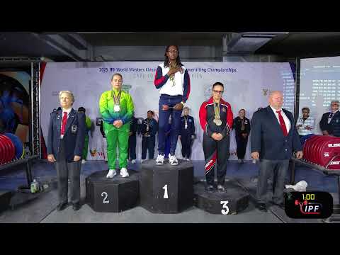 IPF World Master Classic Powerlifting Women M1 69 - 76kgs