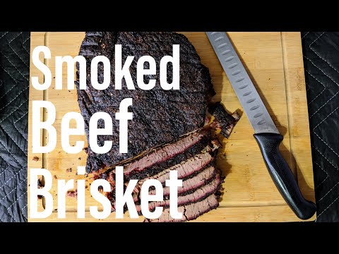 Smoked Beef Brisket Recipe - 20 HOURS!! - Perfect Bark!!
