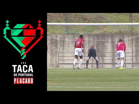 Taça de Portugal Placard: Pedras Rubras 2-3 Salgueiros