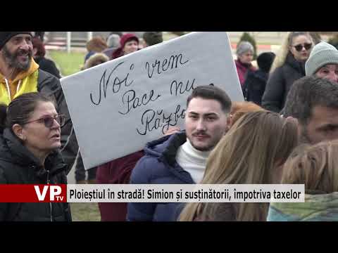 Ploieștiul în stradă! Simion și susținătorii, împotriva taxelor