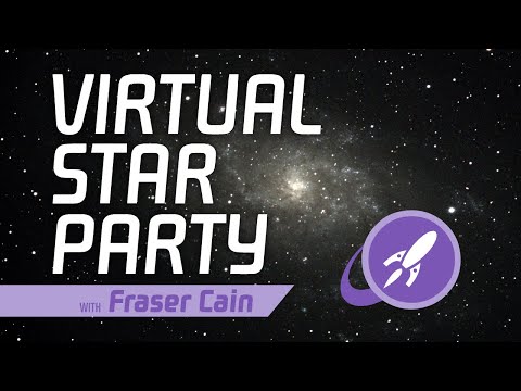 Virtual Star Party 14: Dueling Andromeda Edition (With a Starlink Unboxing).