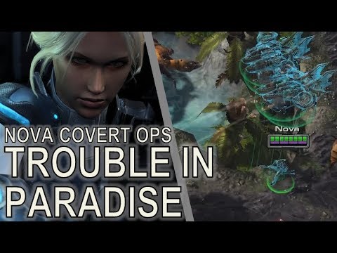 Starcraft II: Nova Covert Ops 4 - Trouble in Paradise [All Achievements]