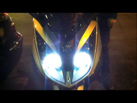 SYM GTS300iF4 Projectors 3'', Strobe Lights & DRL Turn Signal