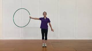 Beginner Rhythmic Gymnastics Hoop Handling Technique
