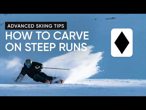 How to Carve on Steep Terrain | Advanced Level Ski Tips