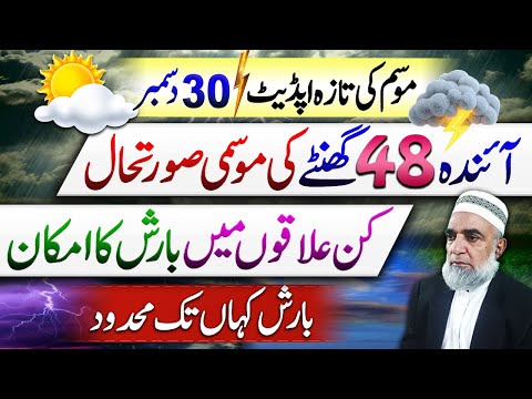 Weather Forecast for ext 48 hours in Pakistan || Crop Reformer