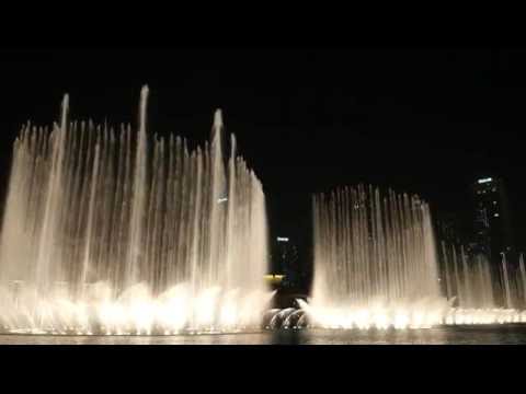 The Dubai Fountain: "Hero" (2016)