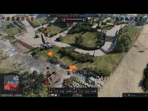 COH3 1v1 Wolfslair (WM) vs VeeDemo (UK)