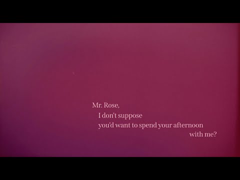 Spence Hood - Mr. Rose [Official Lyric Video]