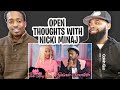 TRE-TV REACTS TO -  Open Thoughts with Nicki Minaj