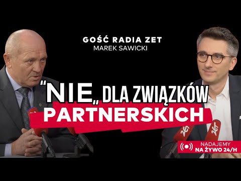 Związki partnerskie? Marek Sawicki przeciwko. „Musi to na Rusi” | Gość Radia ZET
