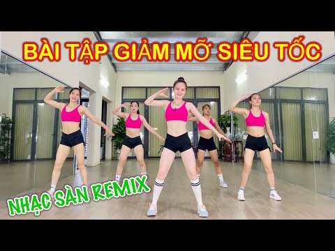 BÀI TẬP THỂ DỤC GIẢM MỠ SIÊU TỐC MỚI NHẤT | 24 PHÚT ÉP MỠ THỪA CÙNG HLV LAN TÂY AEROBIC