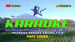 Download lagu Pait Leder ● Iche Sonia 🎤 Karaoke lapender78 mp3 Download lagu Pait Leder ● Iche Sonia 🎤 Karaoke lapender78 mp3