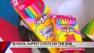 East Texas marketing professor shares back-to-school savings tips