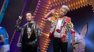 【TVPP】GD&amp;TOP(BIGBANG) - High High, 지드래곤&amp;탑(빅뱅) - 하이 하이 @ Comeback Stage, Show Music core Live