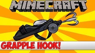 preview picture of video 'Minecraft Bukkit Plugin - Grapple Hook - Tutorial'