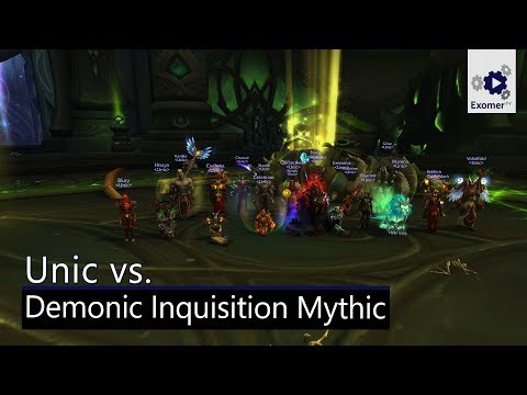Demonic Inquisition Mythic Tomb of Sargeras - Unic (Gorgonnash) [Ele PoV]