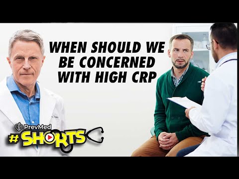 #SHORTS When Should We Be Concerned with High CRP