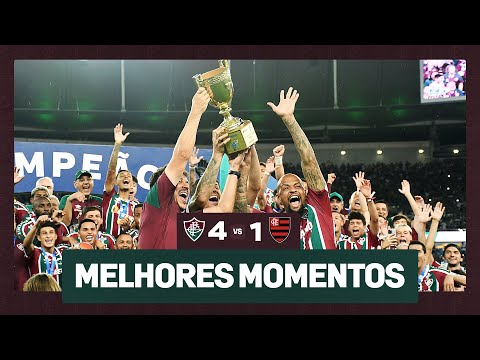 BICAMPEÃO CARIOCA!!! | FLUMINENSE 4 X 1 FLAMENGO | CAMPEÃO CARIOCA 2023 | MELHORES MOMENTOS