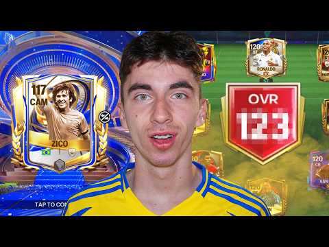 MY NEW 123 OVR ACCOUNT BRINGS ME MEGA LUCK on FC MOBILE