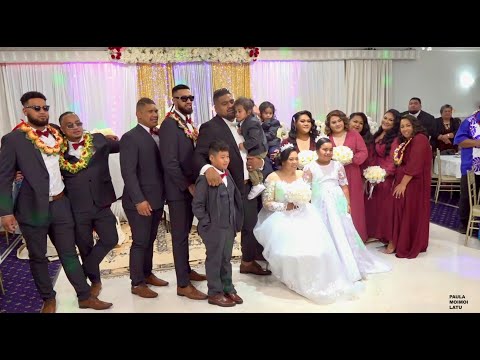Beautiful Wedding Reception Celebrating Newlyweds ~ Mr & Mrs Sione and Georgina Talamai