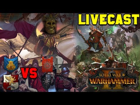 Dwarfs & Empire (DahvPlays) vs. Skaven & Chaos | Total War: Warhammer 2