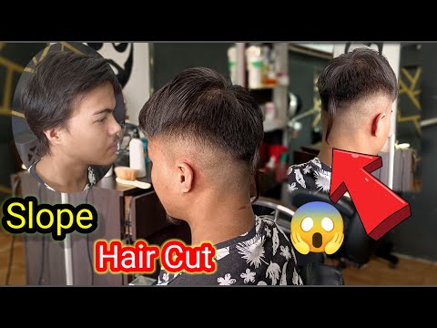 Slope Hair Cut Karne Ka Best Tarika / Step By Step...