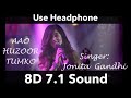 Aao Huzoor Tumko By Jonita Gandhi | 8D 7.1|The Jam Room 3 @ Sony Mix