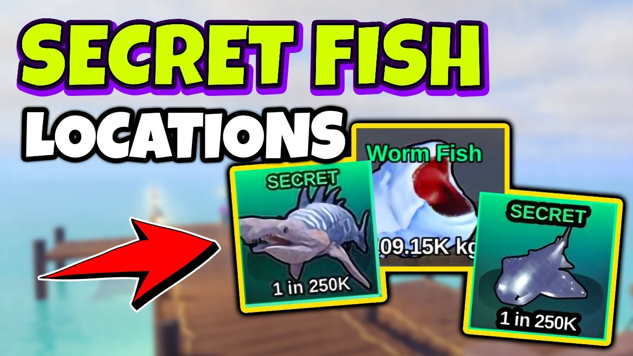 All SECRET FISH Locations & Best Rods in FISH IT Roblox - Complete Guide