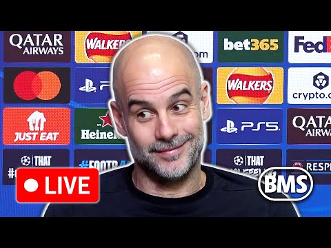 🔴 LIVE | Pep Guardiola and Jeremy Doku pre-match press conference | Man City v Galatasaray