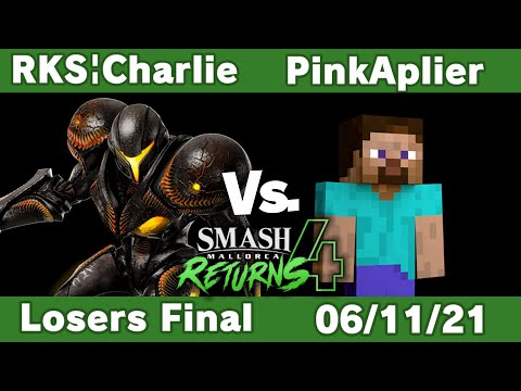 Smash Mallorca Returns 4 - L. Final - PinkAplier (Steve) VS RKS | Charlie (Dark Samus)
