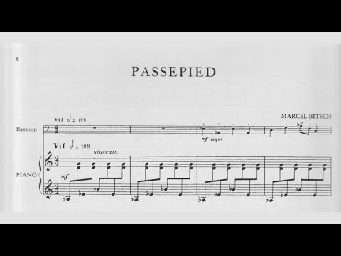 Marcel Bitsch: Passepied (19XX)