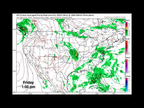 Weather Xtreme Video - Wednesday, July 31st, 2019