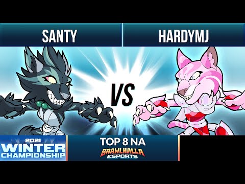 Santy vs HardyMJ - Top 8 - Winter Championship 2021 - NA 1v1